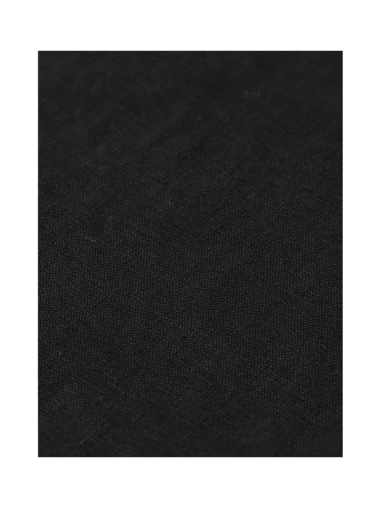 Scotch & Soda 180572 Short sleeve linen shirt, Black - Image 3