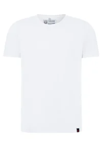 Timezone - Garment Dye V-Neck T-Shirt, White