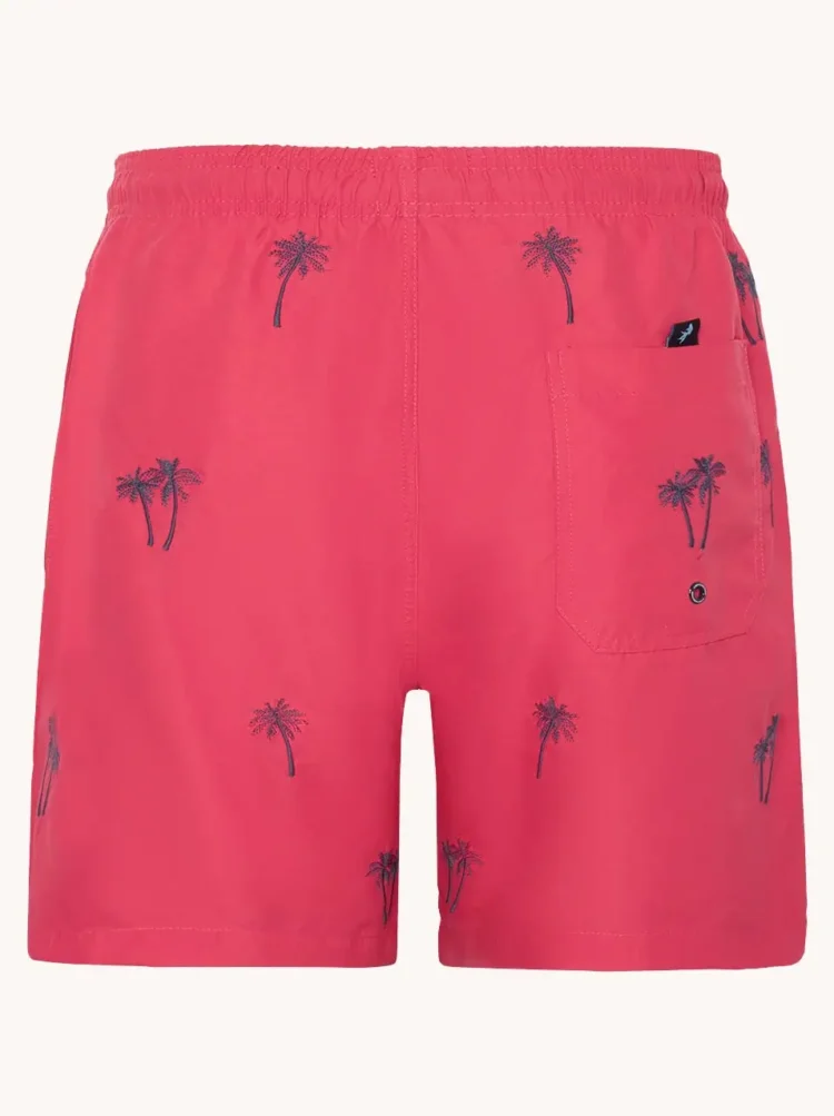 A Fish named Fred : Swimshort Palm tree, Bright pink - Image 4