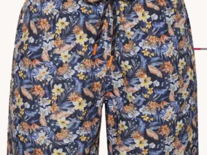A Fish named Fred : Swimshort Floral, Navy