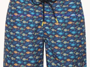 A Fish named Fred : Swimshort Fish, Navy