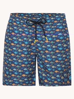 A Fish named Fred : Swimshort Fish, Navy