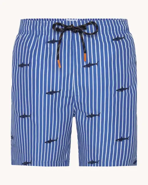 A Fish named Fred : Swimshort Shark, Cobalt