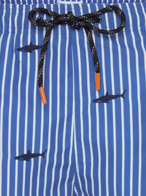 A Fish named Fred : Swimshort Shark, Cobalt - Image 3