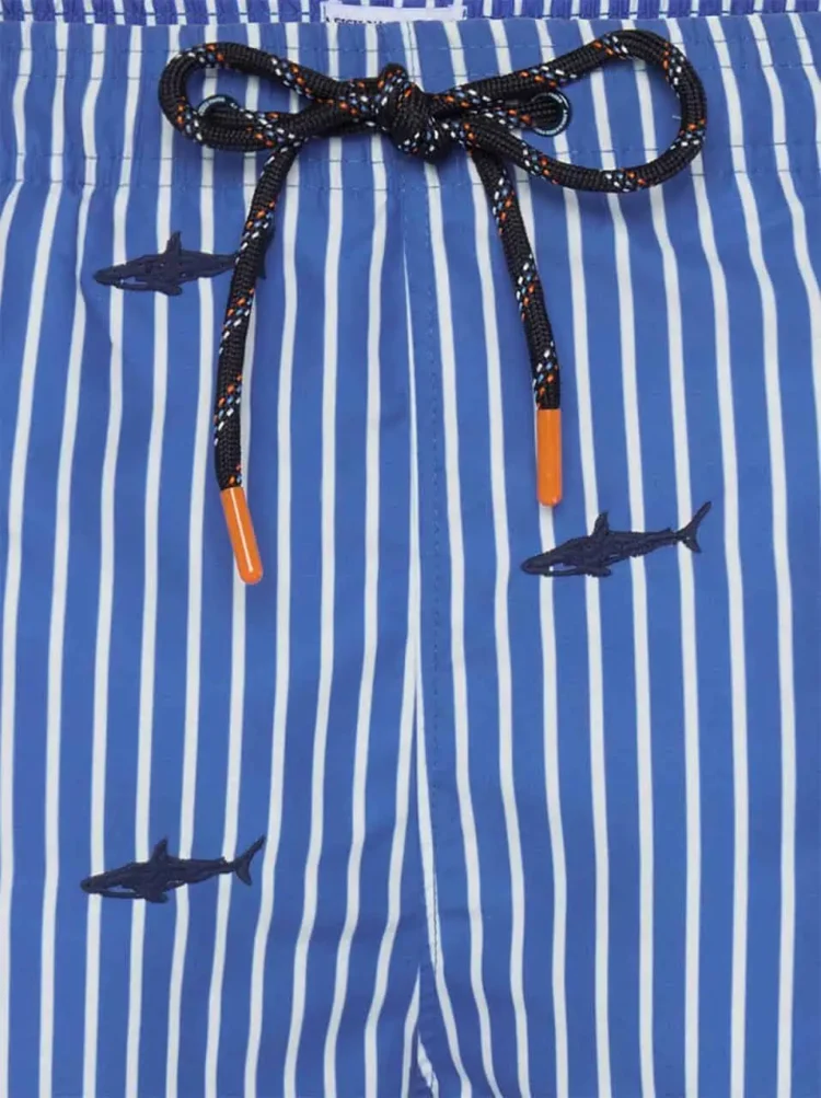 A Fish named Fred : Swimshort Shark, Cobalt - Image 3
