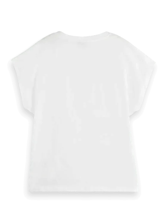 Scotch & Soda 180401, Essential V-neck t-shirt - Image 3