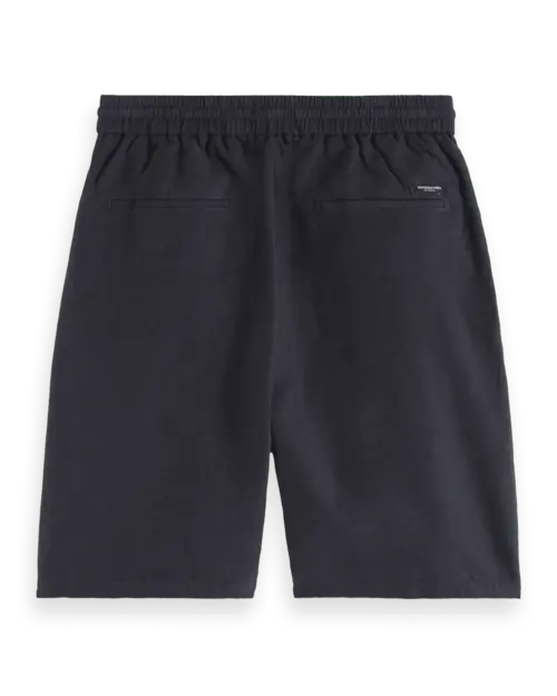 Alternative view of 180322 Scotch & Soda  Fave Cotton/Linen Bermuda,Black