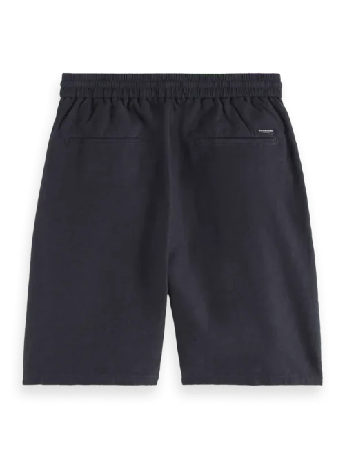 Alternative view of 180322 Scotch & Soda  Fave Cotton/Linen Bermuda,Black