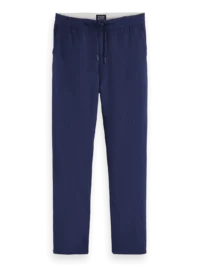 Alternative view of Scotch & Soda 179180 Warren- Cotton / Linen Twill Jogger, Navy