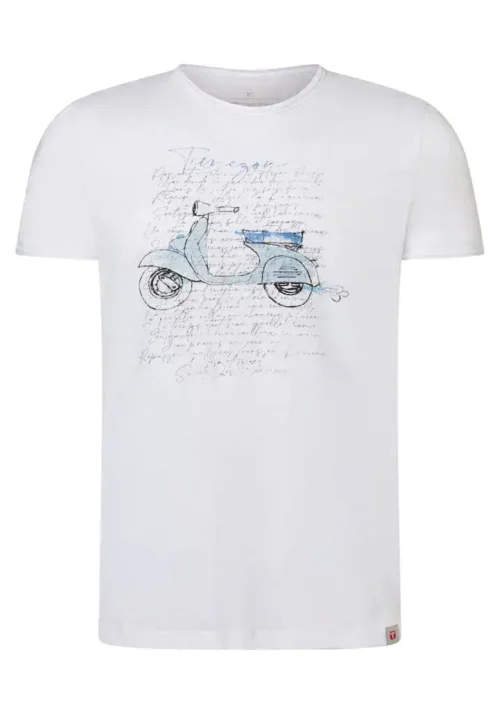Timezone - Letter print T-shirt white - Image 5