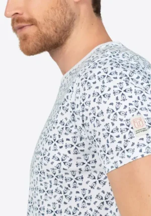 Timezone - Printed T-Shirt, White image2