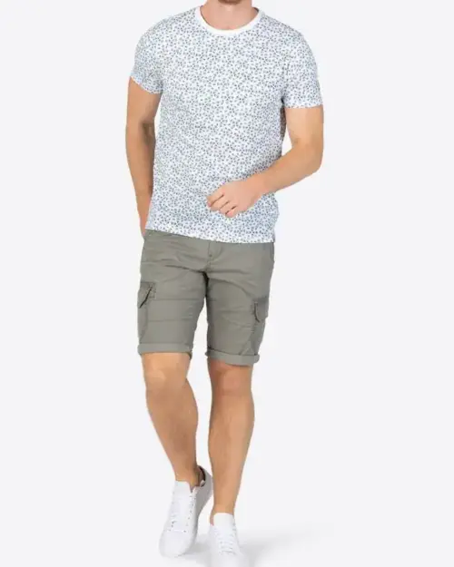 Alternative view of Timezone - Printed T-Shirt White