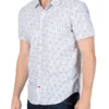 Timezone : Printed short-sleeve shirt White