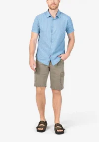 Alternative view of Timezone: Regular Ryker Cargo Short, Washed beige