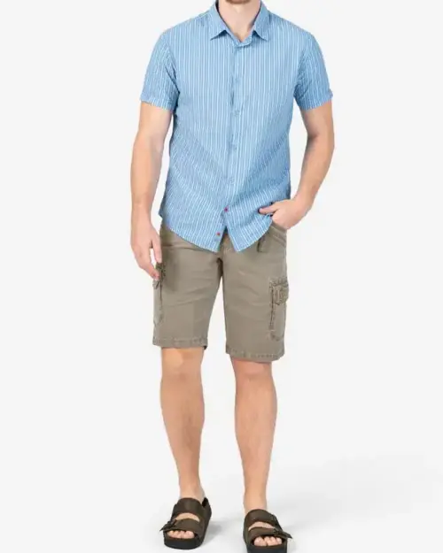 Alternative view of Timezone: Regular Ryker Cargo Short Washed beige