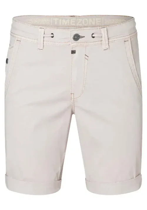 Timezone: Slim Luca Short washed ecru - Image 5