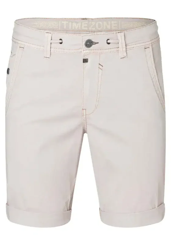 Timezone: Slim Luca Short, washed ecru - Image 5