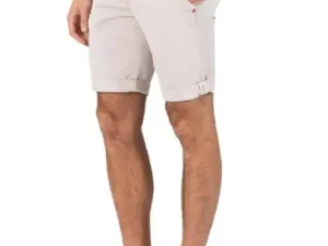 Timezone: Slim Luca Short, washed ecru