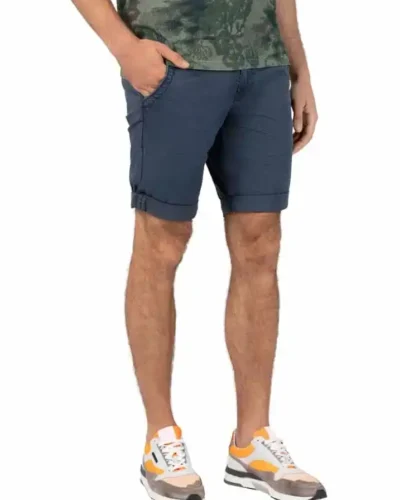 Timezone: Slim Luca Short, washed ink blue