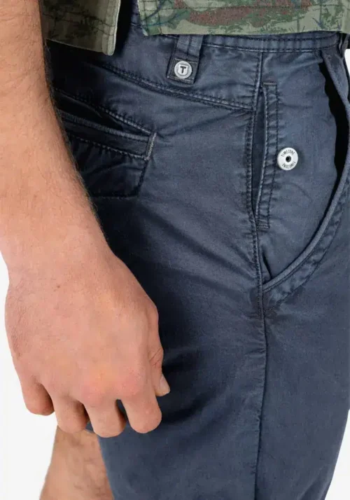 Timezone: Slim Luca Short washed ink blue - Image 4