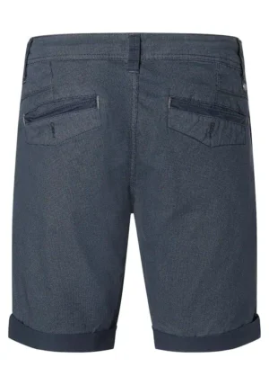 Timezone: Slim Luca Short , Blue minimal image3