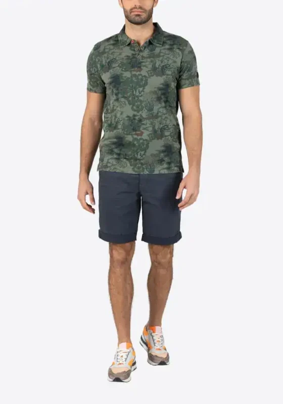 Timezone: Slim Luca Short , Blue minimal - Image 2