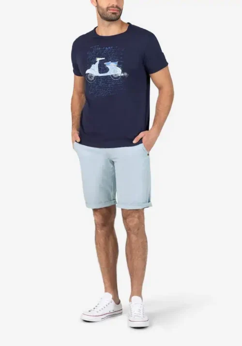 Timezone: Slim Luca Short, light blue