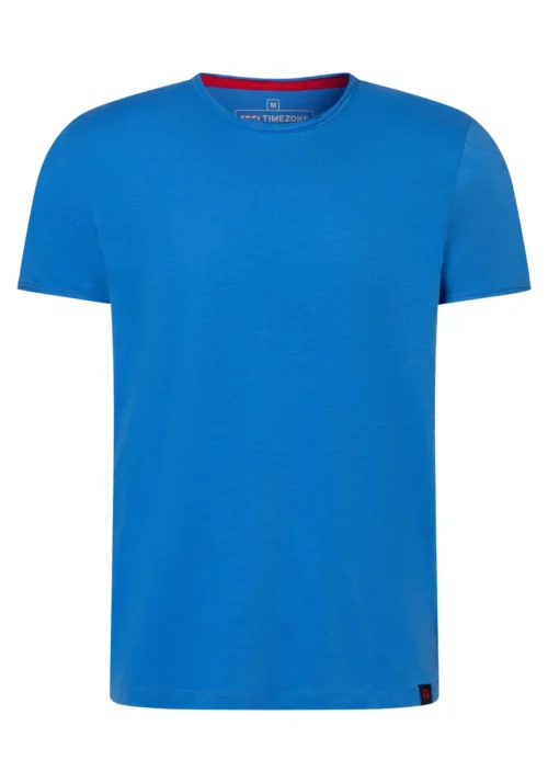 Timezone - Ripped basic t-shirt, peacoat blue image1