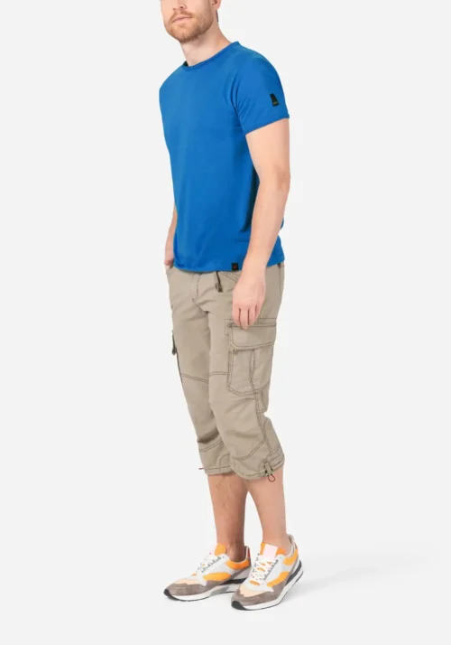 Alternative view of Timezone - Ripped basic t-shirt, peacoat blue