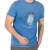 Timezone - Scooter Print T-Shirt, Blue