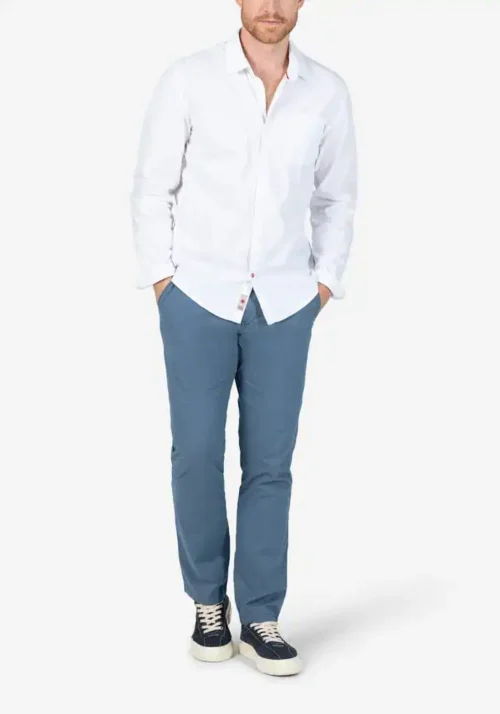 Alternative view of Timezone: Regular Lui trousers, Dark blue