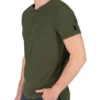 Timezone - Vintage Henley, washed olive