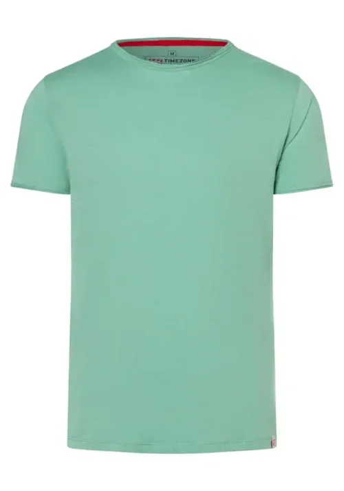 Timezone - Ripped basic t-shirt, feldspar green image2