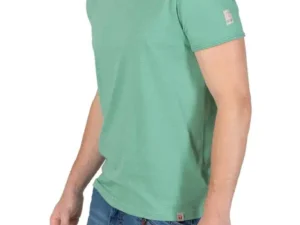 Timezone - Ripped basic t-shirt, feldspar green