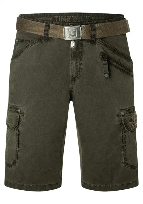 Timezone: Regular RykerTZ Short Washed leave green - Image 5