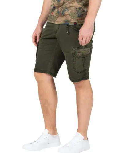 Timezone: Regular RykerTZ Short, Washed leave green