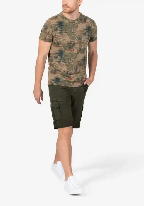 Alternative view of Timezone: Regular RykerTZ Short Washed leave green