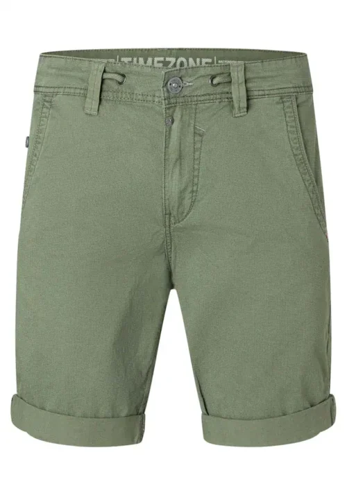 Timezone: Slim Luca Short , Green minimal - Image 6