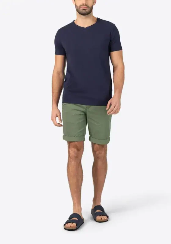 Timezone: Slim Luca Short , Green minimal - Image 2