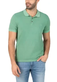Timezone - Garment Dye Polo Shirt, Light green