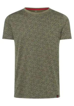 Timezone - Printed T-Shirt, Olive green image3
