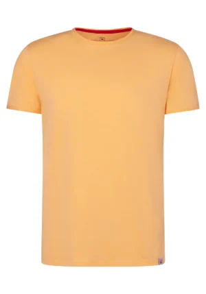 Timezone - Ripped basic t-shirt, buff orange image1