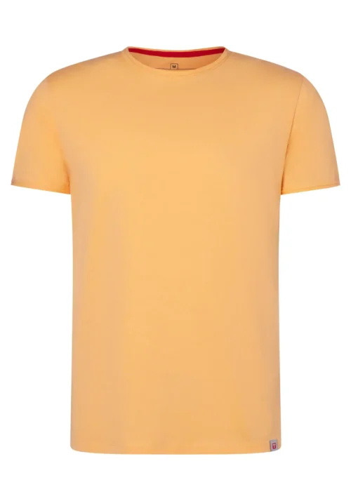 Timezone - Ripped basic t-shirt, buff orange image1
