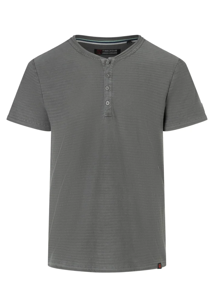 Timezone - Vintage Henley, washed grey - Image 2