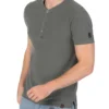 Timezone - Vintage Henley, washed grey
