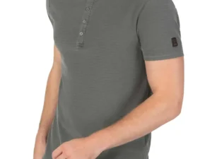 Timezone - Vintage Henley, washed grey