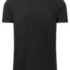 Timezone - Ripped basic t-shirt, black