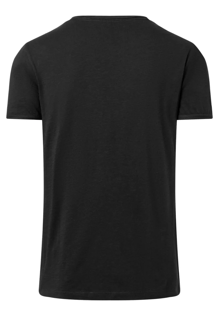 Timezone - Ripped basic t-shirt, black - Image 2