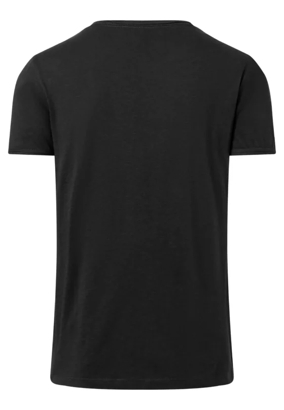 Timezone - Ripped basic t-shirt, black - Image 2