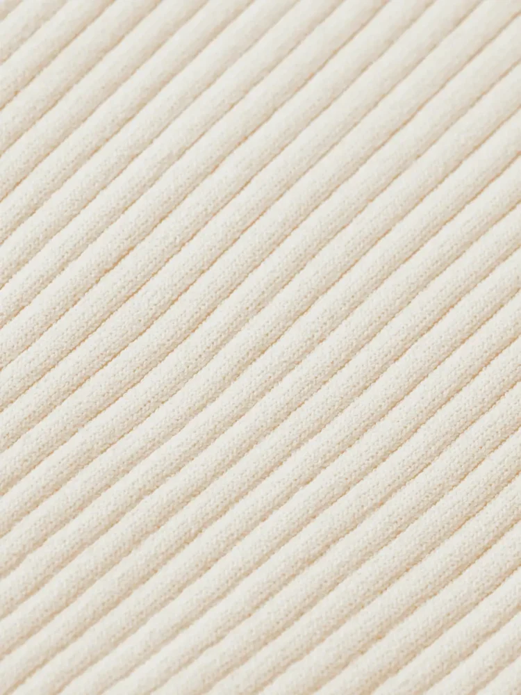 Scotch & Soda Rib polo neck short sleeve pullover - Image 4